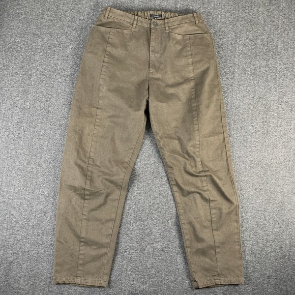 Pas De Calais Pants - Pas de Calais Pant Women Medium Brown Rustic Quite Luxury Minimalist Lagenlook